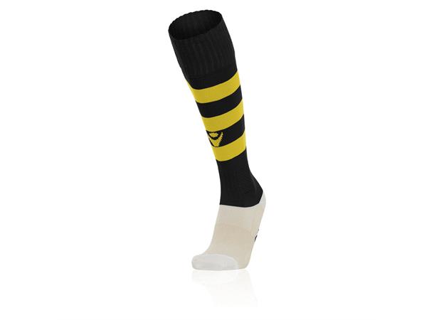 Hoops Socks BLK/YEL L Stillige fotballsokker - Unisex 