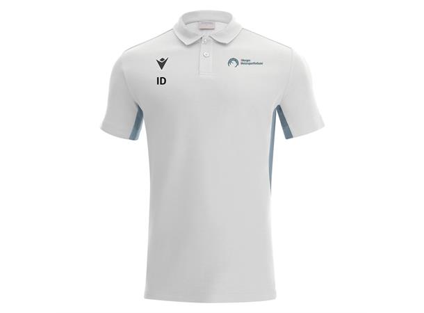 NMF Clarinet WHT Poloskjorte i bomullsmiks m/liten logo 