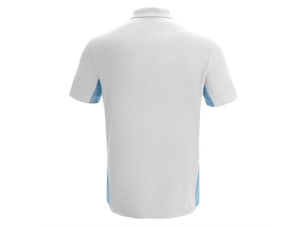 NMF Clarinet WHT Poloskjorte i bomullsmiks m/liten logo 