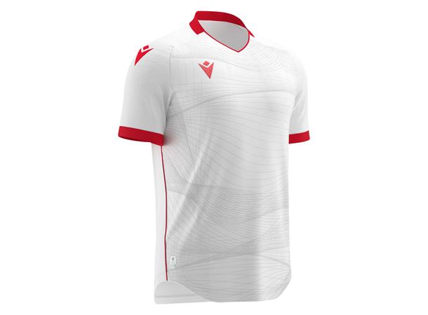 Wyvern Eco Match Day Shirt WHT/RED 3XL Teknisk drakt i ECO-tekstil - Unisex 